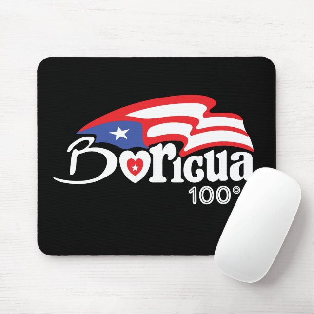 Stunning Puerto Rico Boricua  Mouse Pad (With Mouse)