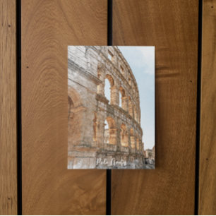 Stunning Pula Croatia City Landmark Travel Postcard