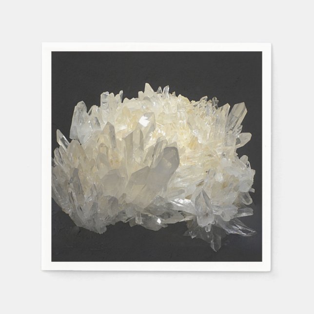 Stunning Quartz Crystal Napkin (Front)