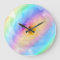 Stunning rainbow Acrylic Wall Clock
