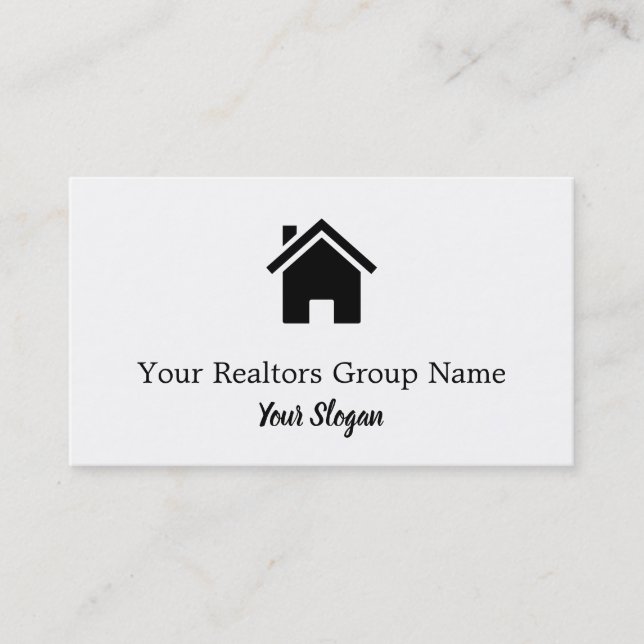 Stunning Real Estate Agent Business Card (Front)