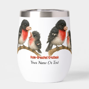 Stunning Rose Breasted Grosbeak