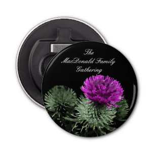 Stunning Scottish Thistle Bottle Opener