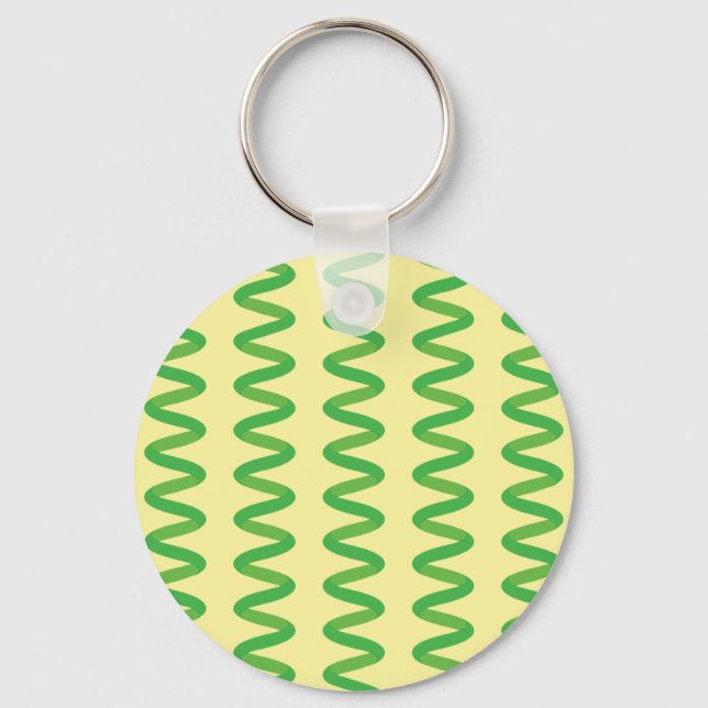 Stunning Spirulina Keychain (Front)