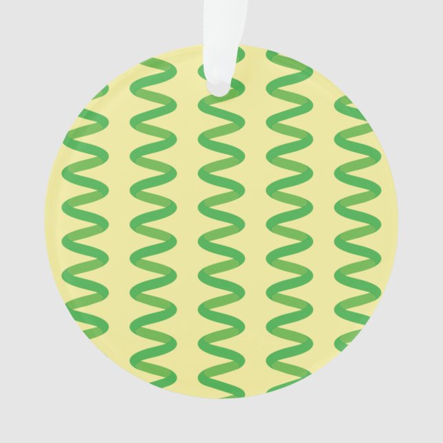 Stunning Spirulina Ornament (Front)