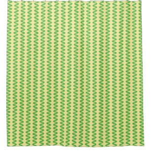 Stunning Spirulina Shower Curtain