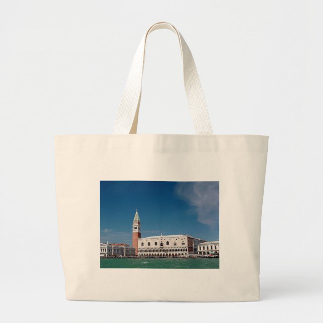 Stunning! St Mark's Square Venice Large Tote Bag (Front)
