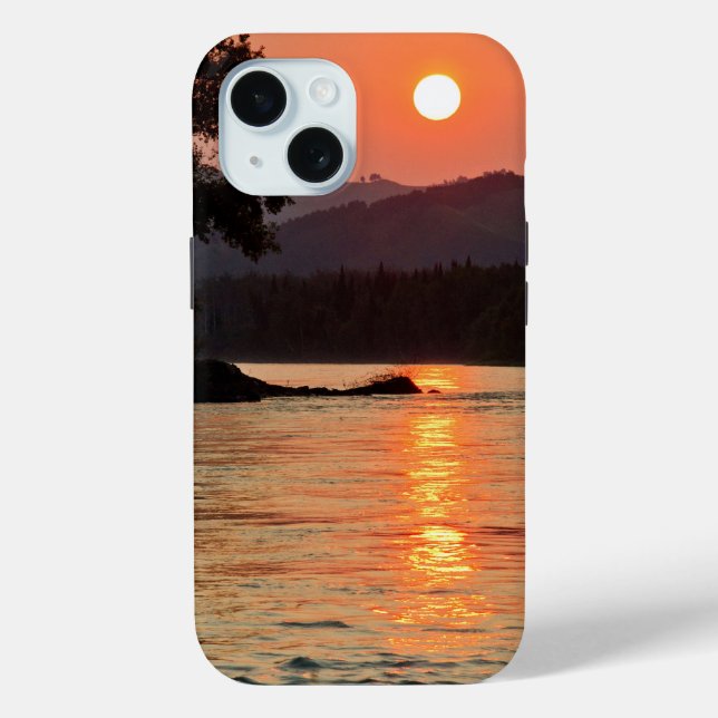 Stunning Sunrise Over Katun River Case-Mate iPhone Case (Back)