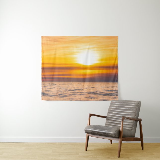 Stunning sunset above the clouds tapestry (In Situ (Horizontal))