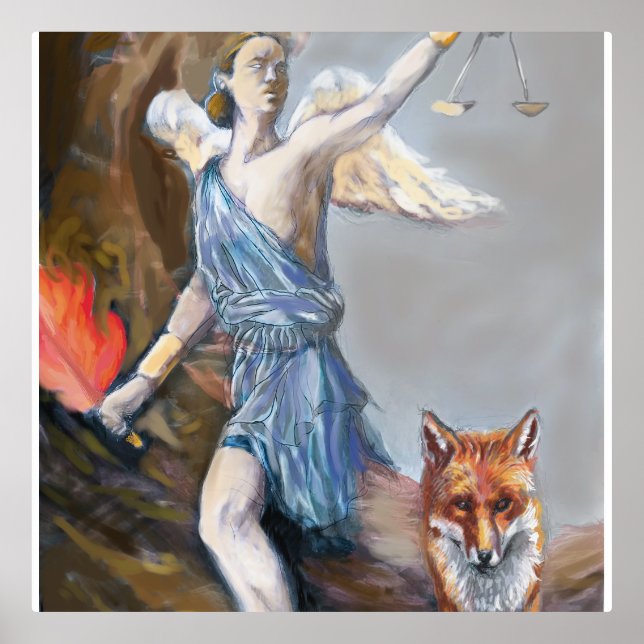 "Stunning Watercolor Paintings of the Nemesis Foil Prints (Front)