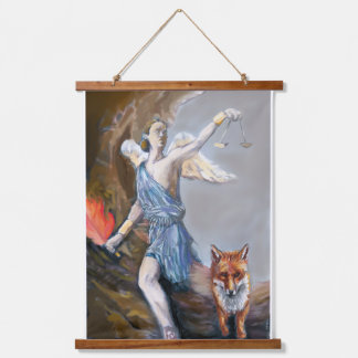 "Stunning Watercolor Paintings of the Nemesis Hanging Tapestry