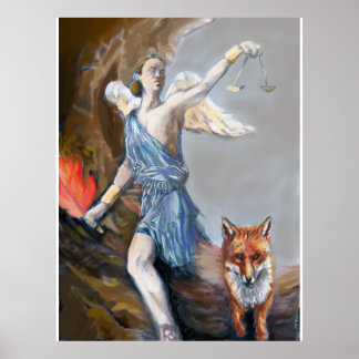 "Stunning Watercolor Paintings of the Nemesis Poster