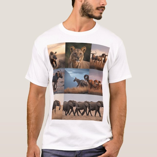 📸 Stunning Wildlife Photography Images of Anwilf T-Shirt (Front)