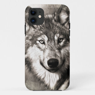 Stunning wolf face photo print accessories therian Case-Mate iPhone case