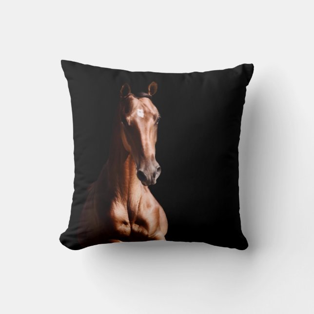 Stunning Young Stallion Cushion (Front)