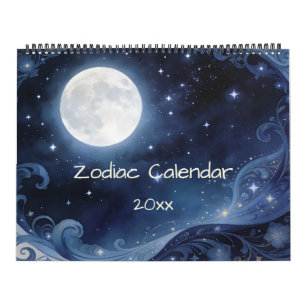 Stunning Zodiac Symbols Based on 1st of Month Calendar