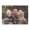 Stunningly Scripted Holiday Photo Card