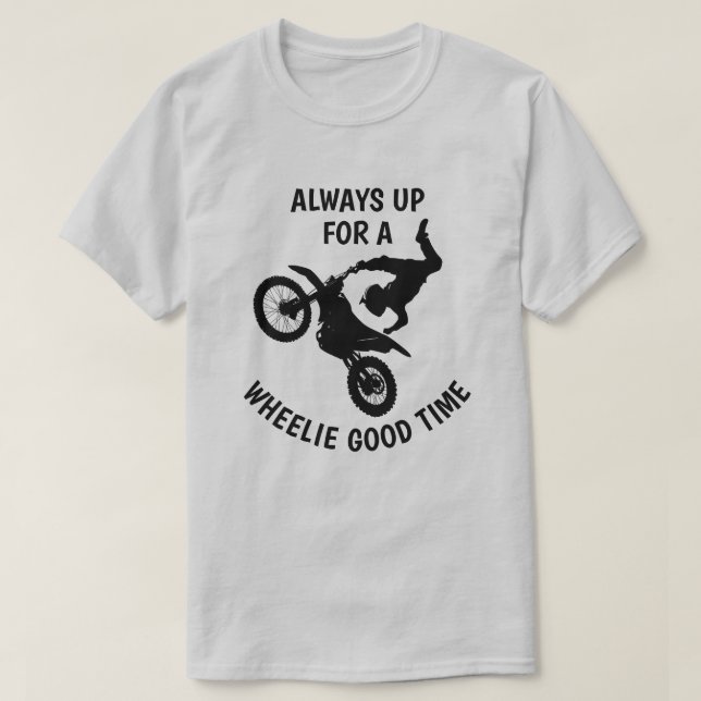 Stunt Bike T-Shirt (Design Front)