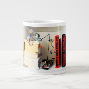 Stunt Fubby's Tom Cruise. Large Coffee Mug