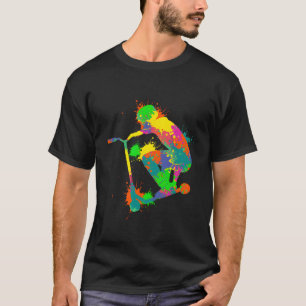 Stunt Scooter Rider Youth T-Shirt