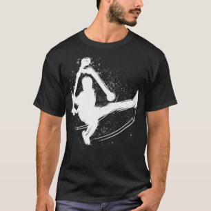 Stunt scooter skater scooter tricks kids vintage k T-Shirt