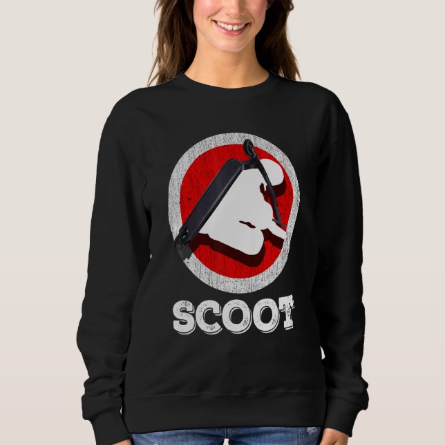 Stunt Scooter Stunt - Kickscooter Design Sweatshirt (Front)