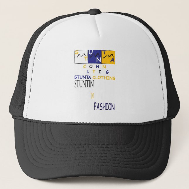 STUNTA HAT! TRUCKER HAT (Front)
