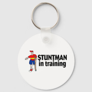 Stuntman In Training 2 Key Ring