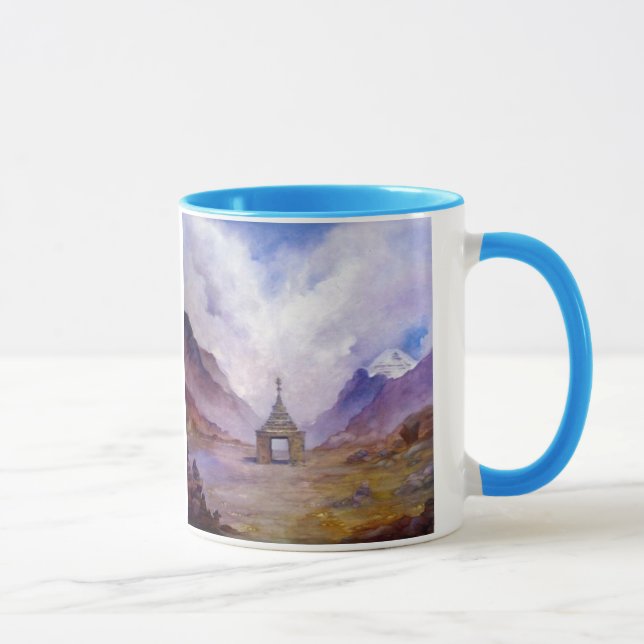 Stupa Mt Kailash Tibet Mug (Right)
