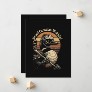 Stupid Canadian Wolf Bird Announcement