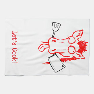 Stupid Horse Chef Tea Towel