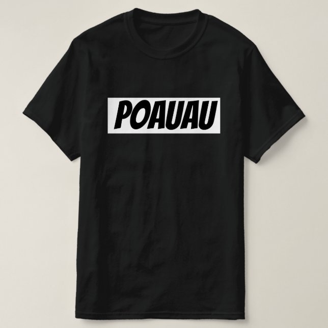Stupid in Maori - Poauau T-Shirt (Design Front)