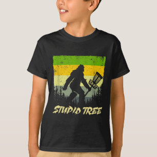Stupid Tree Disc Golf Funny Frisbee Golf  T-Shirt