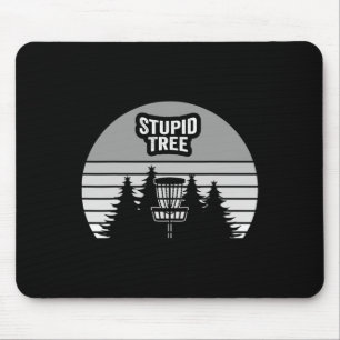Stupid Tree Disc Golf Sket Sunset  Mouse Pad