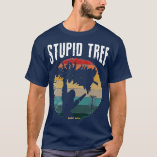 Stupid Tree Vintage Disc Golf Bigfoot T-Shirt