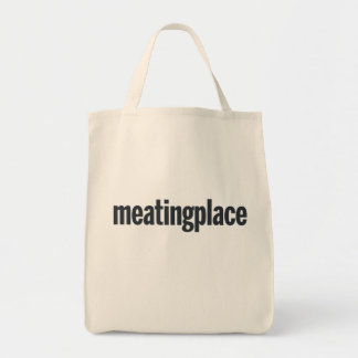 Sturdy, carry-everything tote w/Meatingplace logo Bag