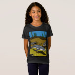 STURGEON COLORING PAGE & SCUTES - girls t-shirt<br><div class="desc">Coloured in & Detailed version of the Lake Sturgeon Colouring Page from my Sturgeon of the World Colouring Book 
- the first & only All Species/Kinds Colouring Book of Sturgeon.</div>