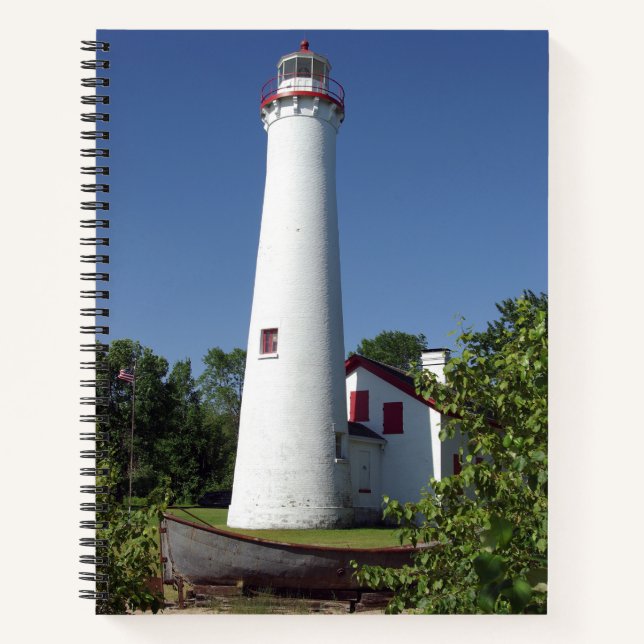 Sturgeon Point Lighthouse notebook (Front)