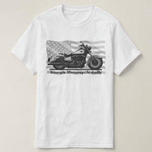 Sturgis Motorcycle Rally Vintage American Biker T-Shirt
