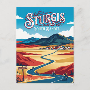 Sturgis South Dakota Postcard