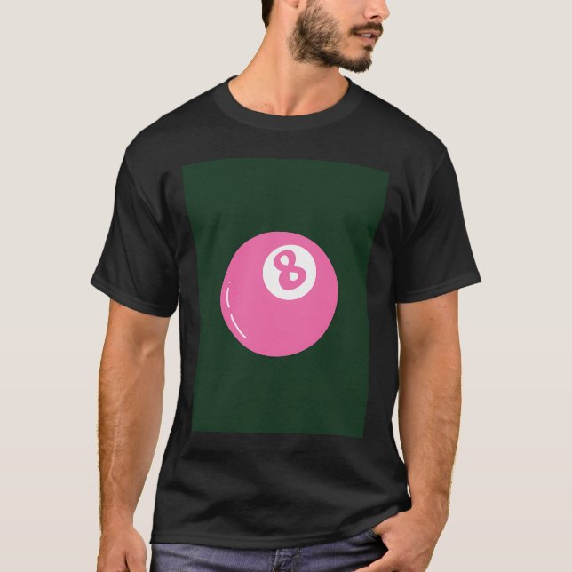 Stussy Retro 8 Ball  T-Shirt (Front)