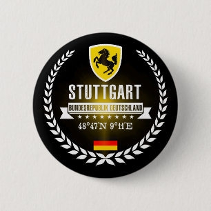 Stuttgart 6 Cm Round Badge