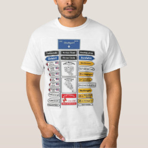 Stuttgart area sign t-shirt