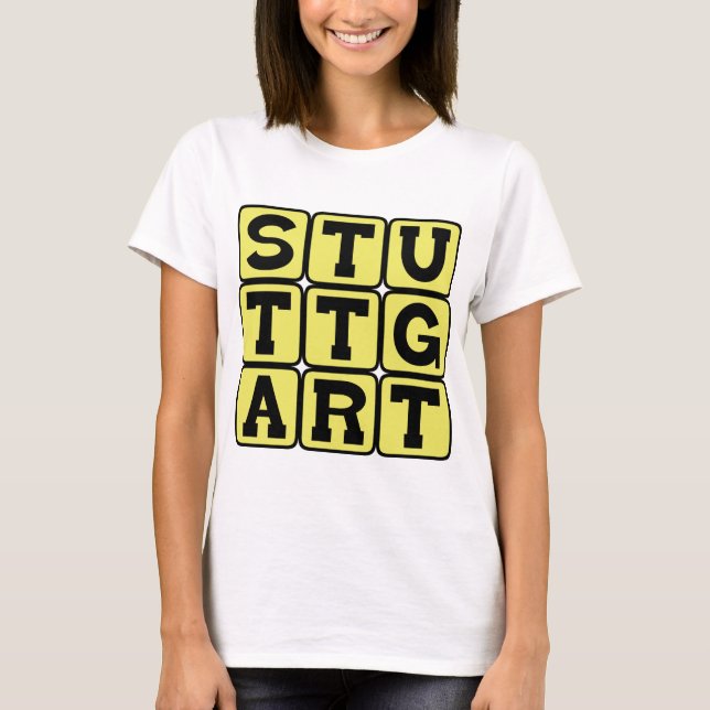 Stuttgart, City in Germany T-Shirt (Front)