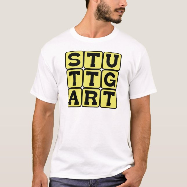 Stuttgart, City in Germany T-Shirt (Front)