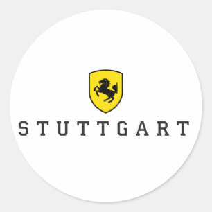 Stuttgart Crest Stuttgarter Wappen Classic Round Sticker