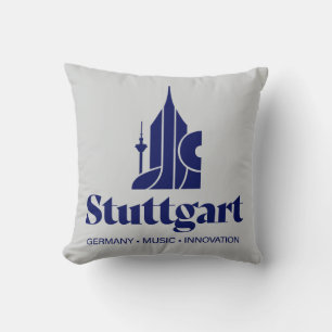 Stuttgart Germany Europe Cushion