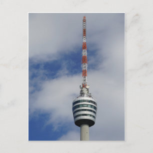 Stuttgarter Fernsehturm Korb Postcard