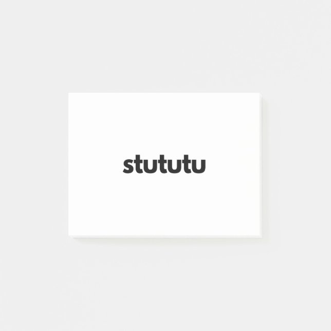 Stututu Turbo Noise Flutter Blow Off Valve Car Ent Post-it Notes (Front)