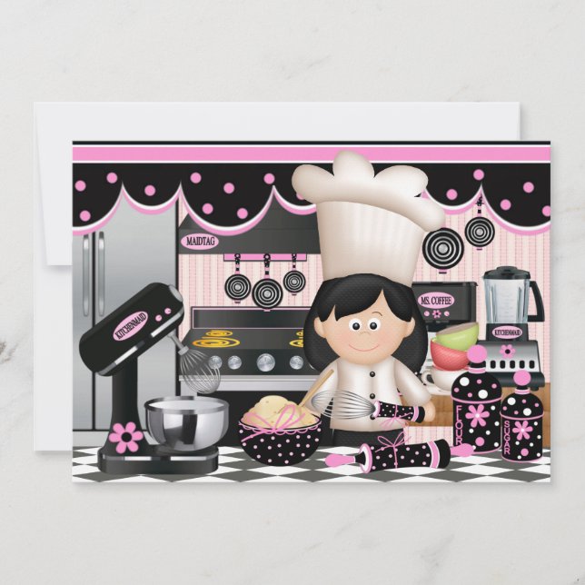 Style 2 - Catering Recipe Cards - Pink Back - SRF (Front)